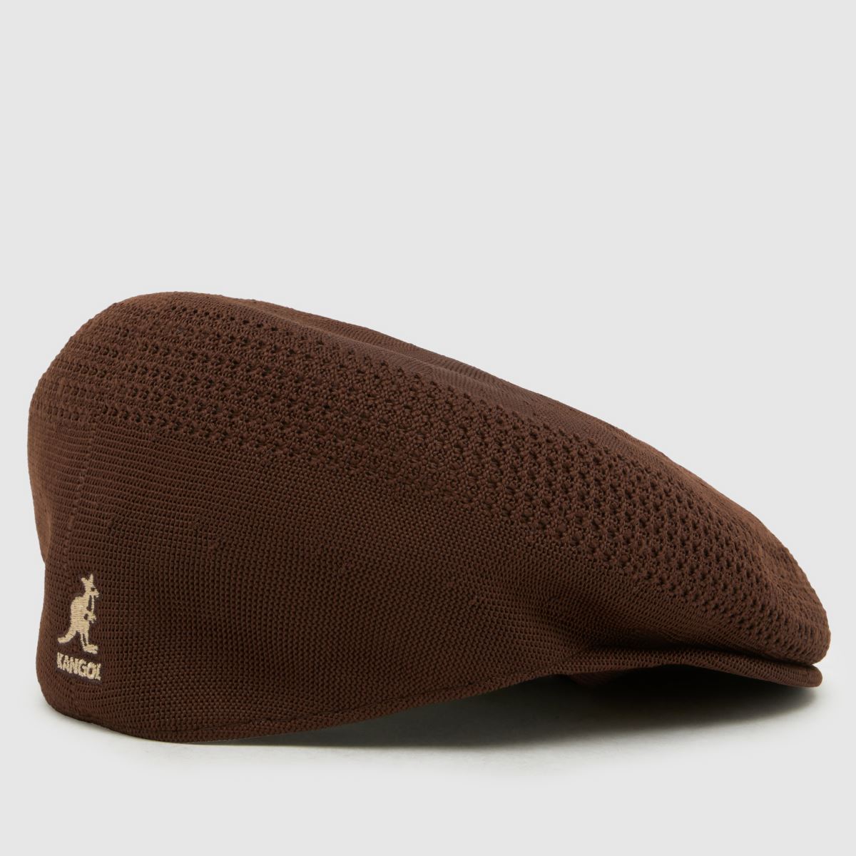 KANGOL Tropic 504 Flat Cap in Dark Brown kangol KANGOL Tropic 504 Flat Cap in Dark Brown 7