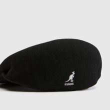 KANGOL 504 Wool Flat Cap in Black KANGOL 504 Wool Flat Cap,2 of 4