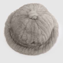 KANGOL Faux Fur Bucket Hat in Grey KANGOL Faux Fur Bucket Hat,3 of 4