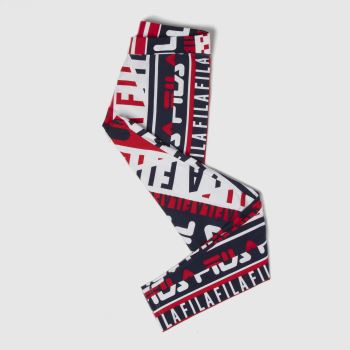 clothing Fila navy & red zahra legging clothing Fila navy & red zahra legging
