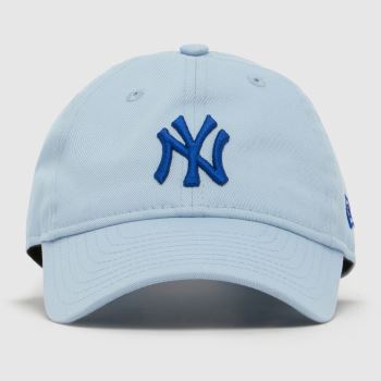 New Era Pale Blue Kids 9TWENTY Script Detail Cap Kids Hats