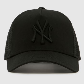 New Era Black Kids Trucker Cap Kids Hats