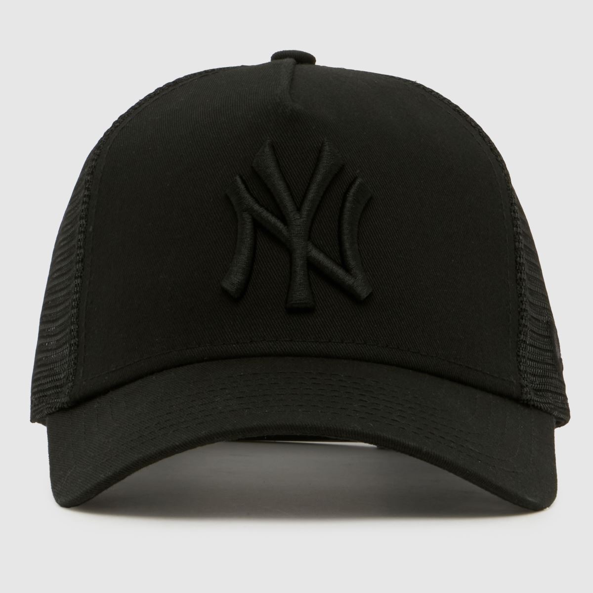 New Era Black Kids Trucker Cap