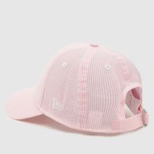 New Era Kids 9TWENTY Seersucker Cap in Pale Pink New Era Kids 9TWENTY Seersucker Cap,4 of 4