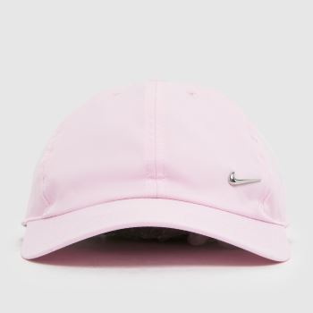 Nike Pink Kids Metal Swoosh Cap Kids Hats