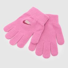 Nike Kids Chenille Beanie Set in Pale Pink Nike Kids Chenille Beanie Set,3 of 4
