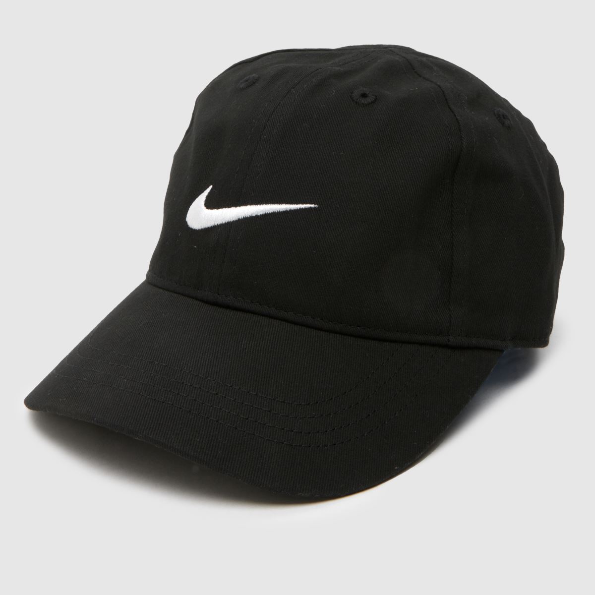 Nike Kids Swoosh Ball Cap in Black & White Nike Kids Swoosh Ball Cap 4