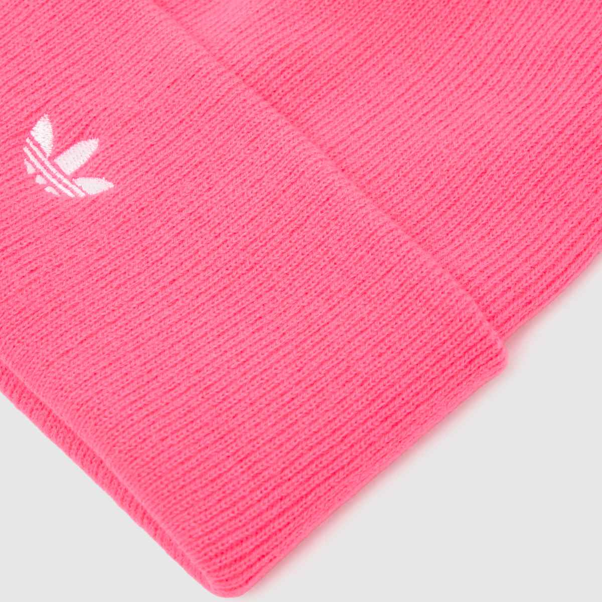 adidas Kids AdiColour Cuff Beanie in Pale Pink adidas Kids AdiColour Cuff Beanie 4