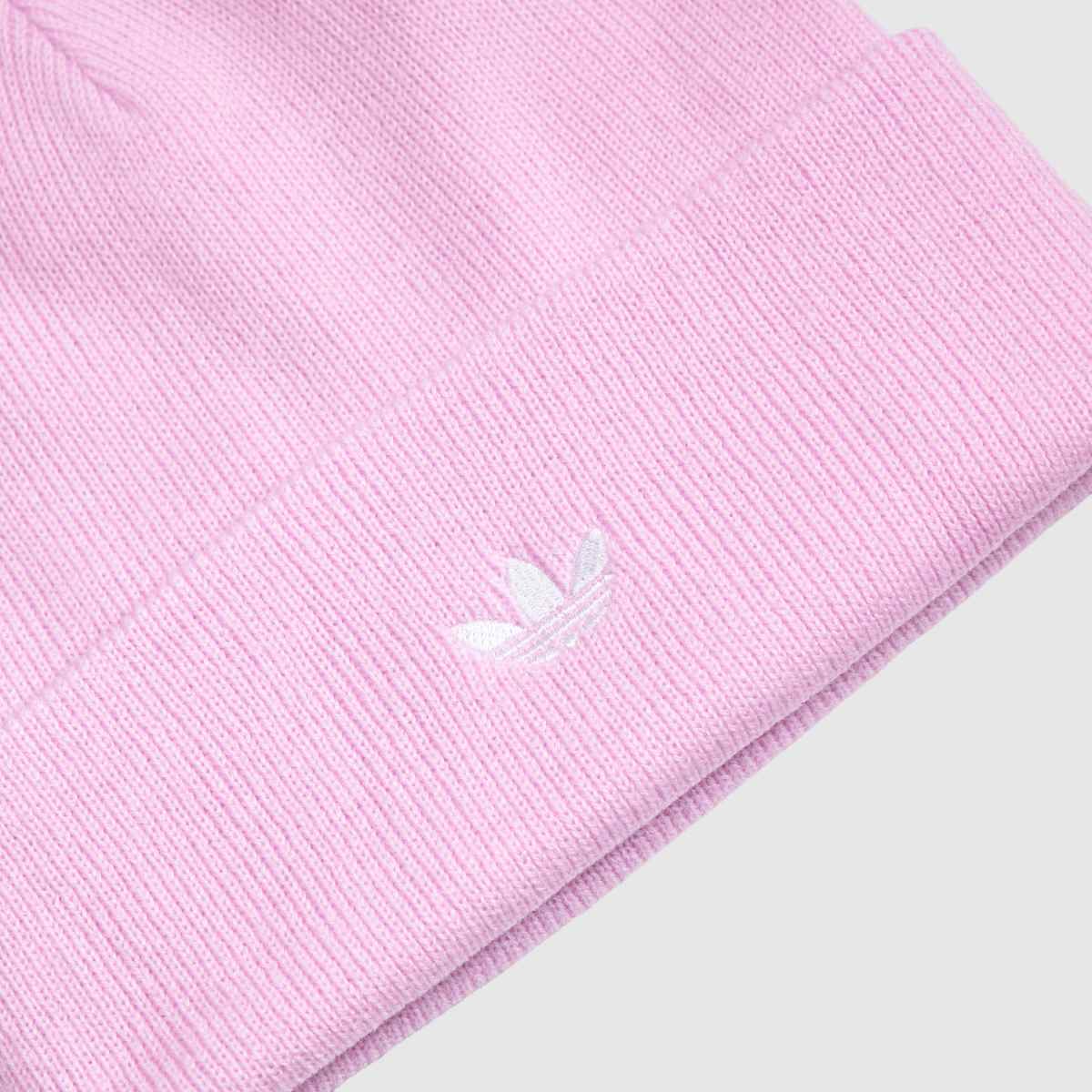 adidas Kids Color Cuff Beanie in Pale Pink adidas Kids Color Cuff Beanie 4
