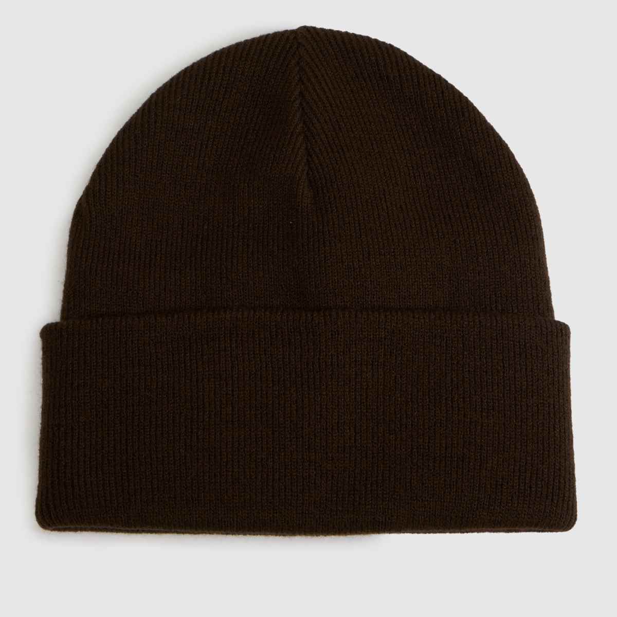 adidas Kids Color Cuff Beanie in Dark Brown adidas Kids Color Cuff Beanie 1