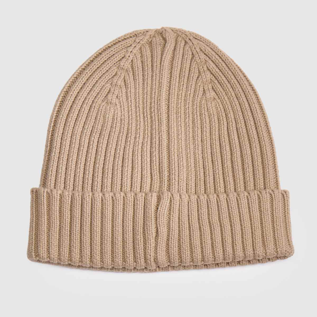 New Balance Small Logo Beanie in Stone New Balance Small Logo Beanie 7