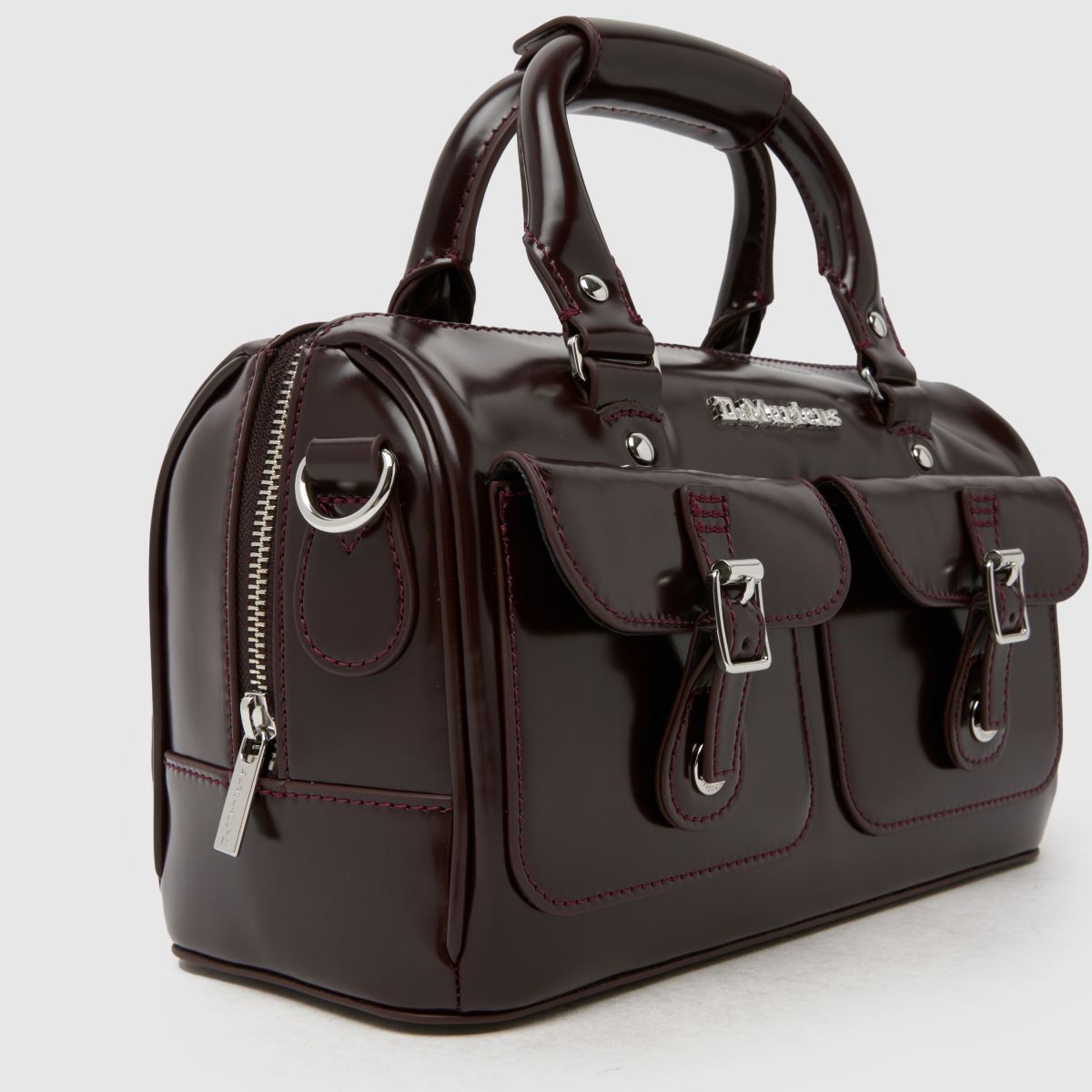 Dr Martens Top Handle Bag in Burgundy Dr Martens Top Handle Bag 1