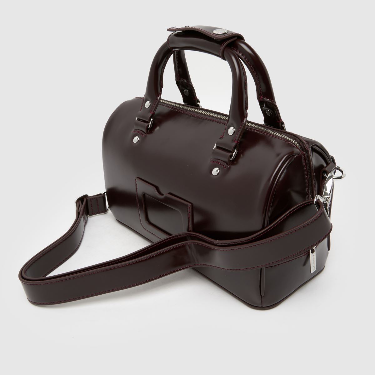 Dr Martens Top Handle Bag in Burgundy Dr Martens Top Handle Bag 7