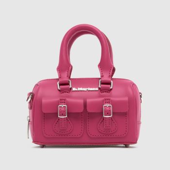 Dr Martens Pink Dm Mini Top Handle Leather Bag Bags