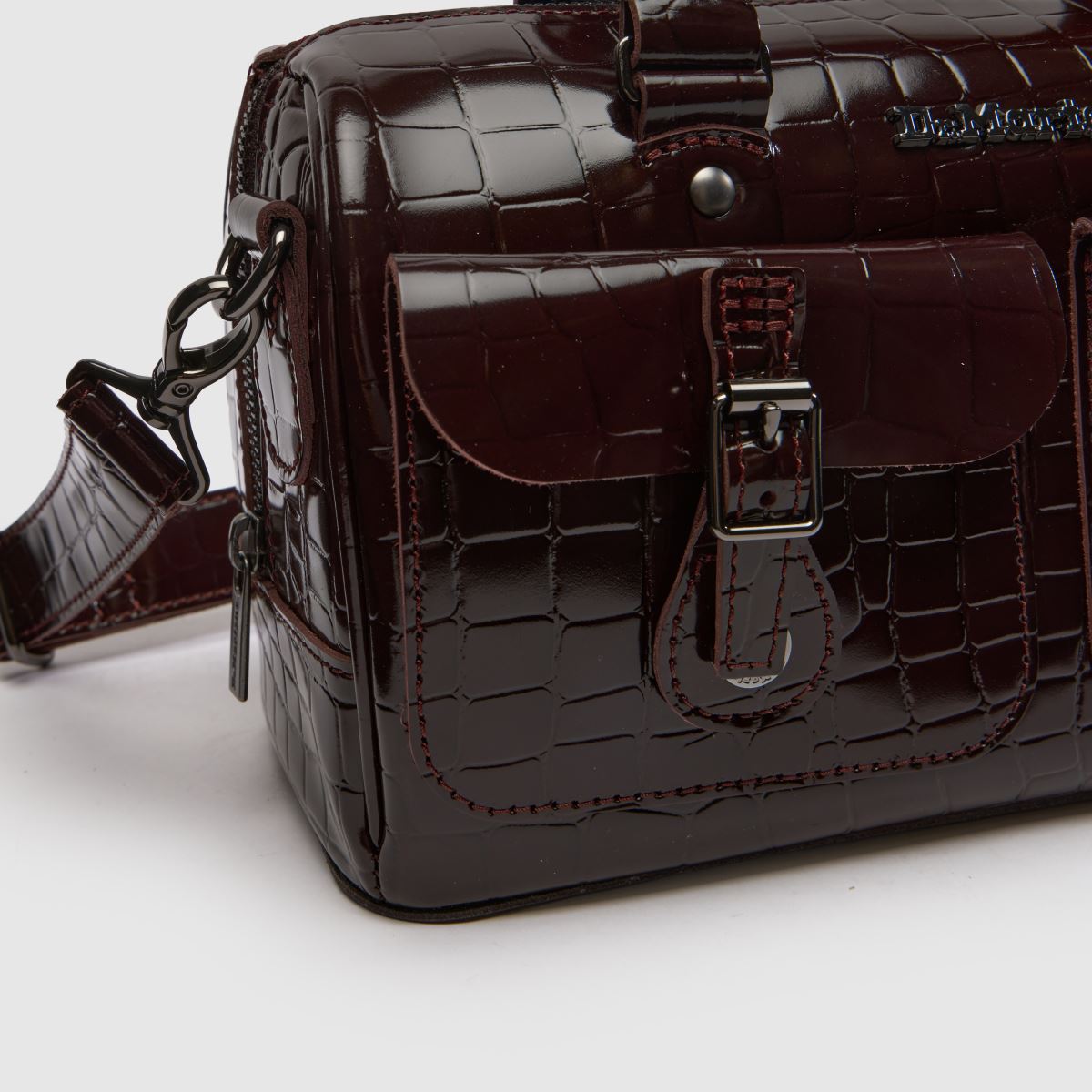 Dr Martens Top Handle Bag in Burgundy Dr Martens Top Handle Bag 4