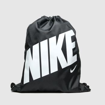 accessories Nike black & white kids graphic gym sack accessories Nike black & white kids graphic gym sack