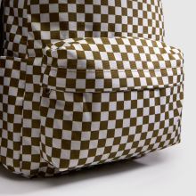 Vans Old Skool Check Backpack in Brown Multi Vans Old Skool Check Backpack,3 of 4