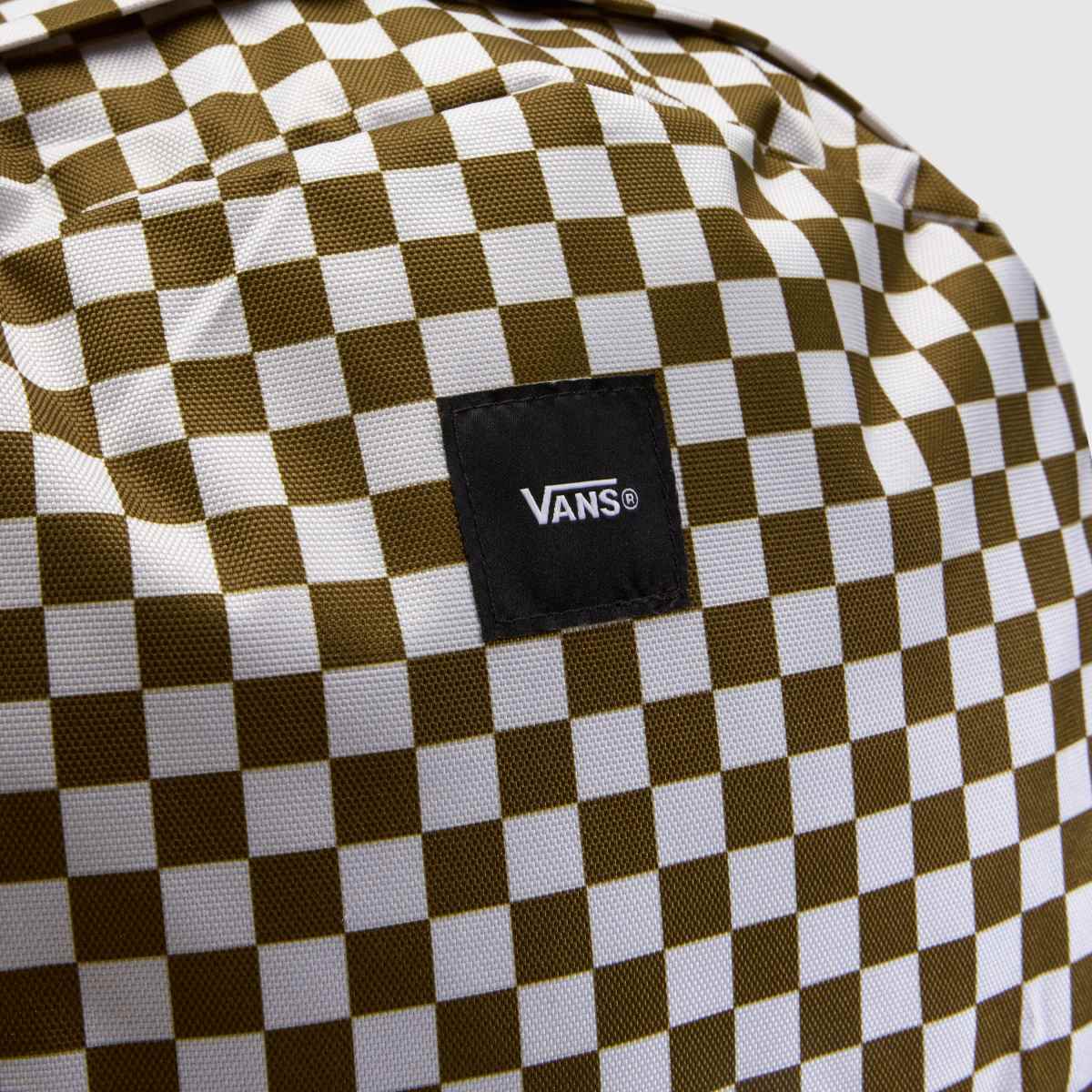 Vans Old Skool Check Backpack in Brown Multi Vans Old Skool Check Backpack 7