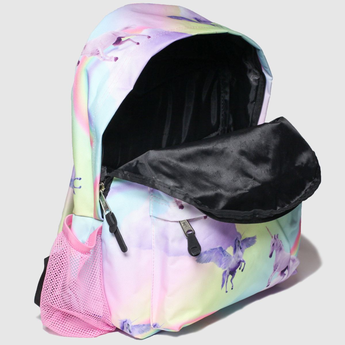 pale pink hype backpack with bottle holder Bags schuh