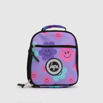 Hype Purple Purple Flowers Lunch Bag Bags