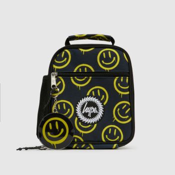 Hype Grey Smiley Charcoal Lunch Bag Bags