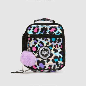 Hype Silver Silver Leopard Lunch Bag Bags