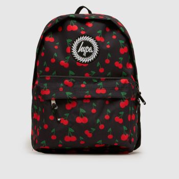 Hype Black & Red CHERRY BACKPACK Bags