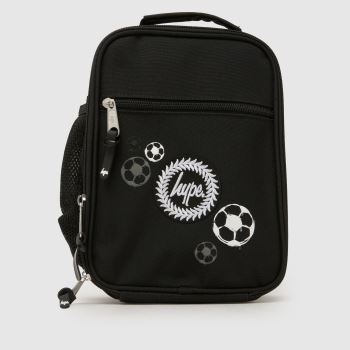 Hype Black & White Football Lunchbag Bags