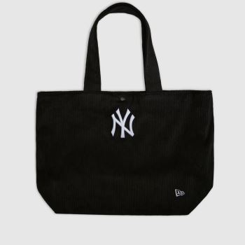 New Era Black Yankees Cord Tote Bag Bags