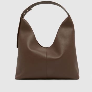 schuh Brown Jayda Slouch Tote Bags