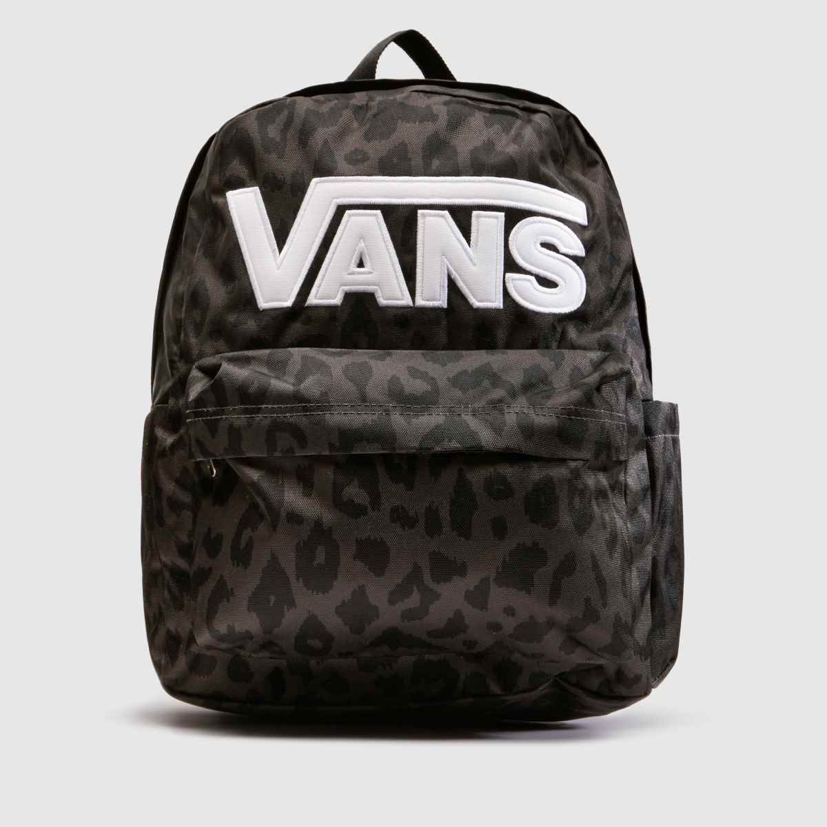 Vans Schwarz-grau Old Skool Leopard Backpack Vans Old Skool Leopard Backpack
