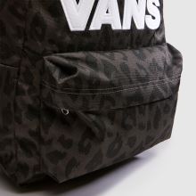 Vans Schwarz-grau Old Skool Leopard Backpack Vans Old Skool Leopard Backpack,3 von 4