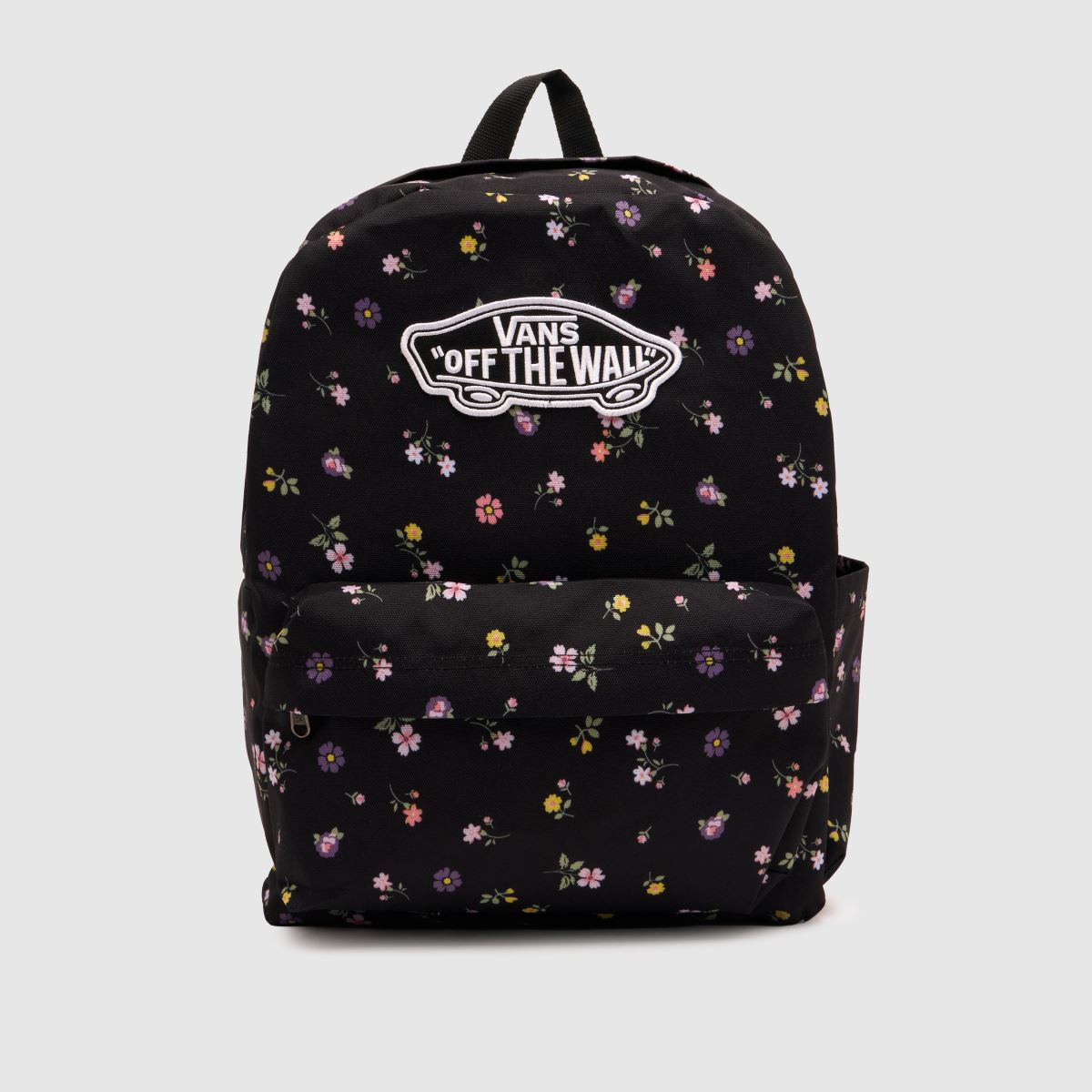 Vans Old Skool Floral Backpack in Black Multi Vans Old Skool Floral Backpack