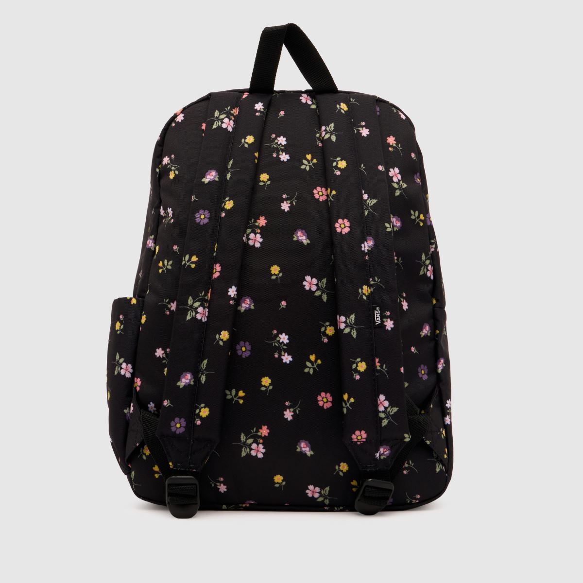 Vans Old Skool Floral Backpack in Black Multi Vans Old Skool Floral Backpack 7