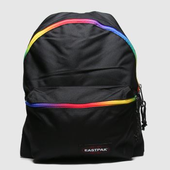 Eastpak black & orange padded pakr Eastpak black & orange padded pakr