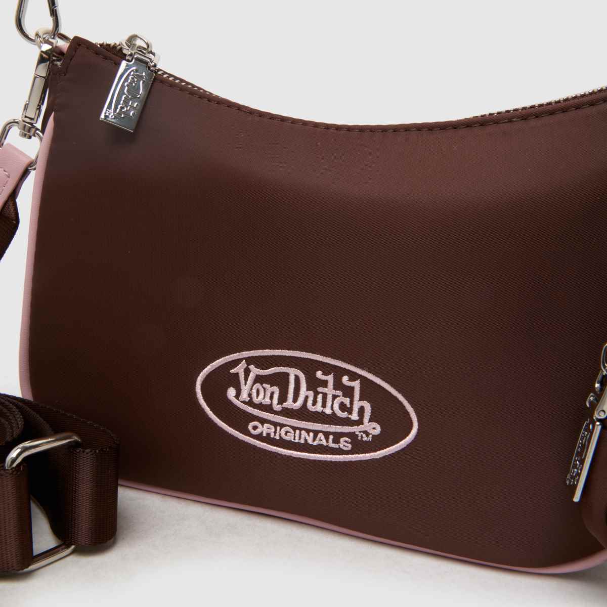 Von Dutch Kacey Shoulder Bag in Brown Von Dutch Kacey Shoulder Bag 4