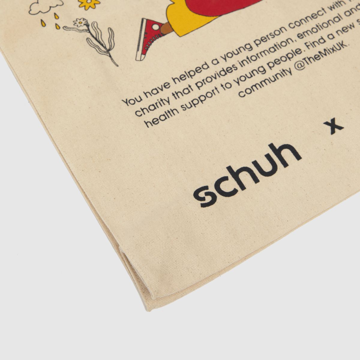 schuh The Mix Charity Tote Bag in Natural schuh The Mix Charity Tote Bag 7