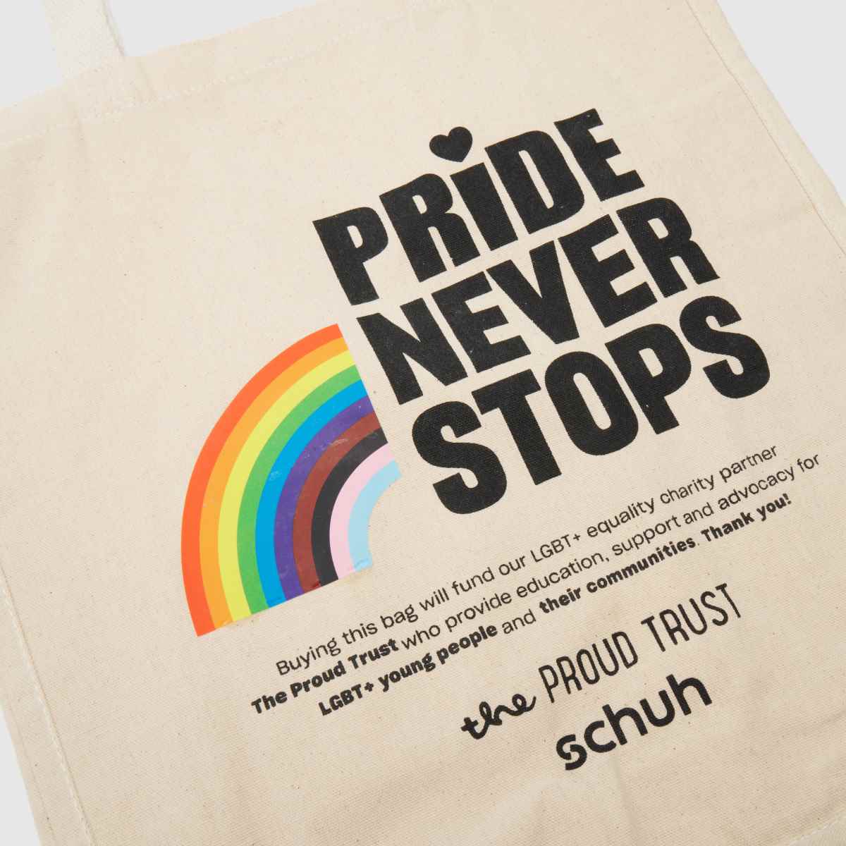 schuh Proud Trust Canvas Bag in Natural schuh Proud Trust Canvas Bag 1