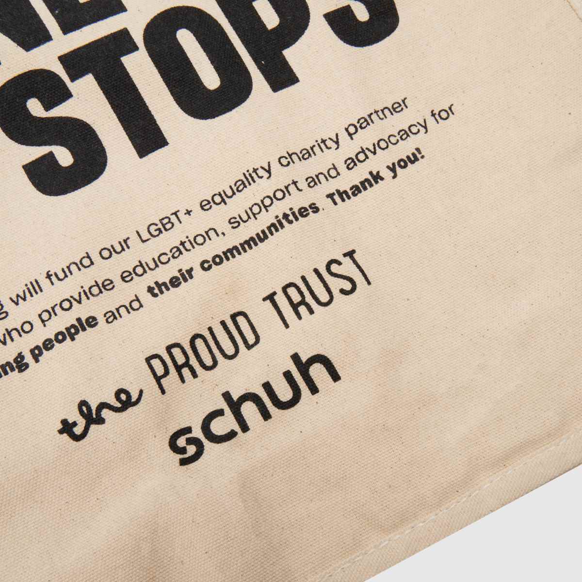 schuh Proud Trust Canvas Bag in Natural schuh Proud Trust Canvas Bag 4