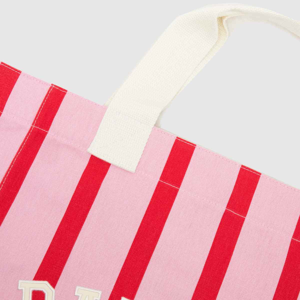 Barbour Emily Stripe Tote Bag in Pink Multi Barbour Emily Stripe Tote Bag 4
