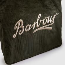 Barbour Carrick Cord Tote in Khaki Barbour Carrick Cord Tote,3 of 4