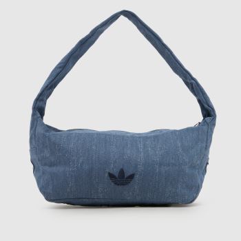 adidas Blue Denim Shoulder Bag Bags