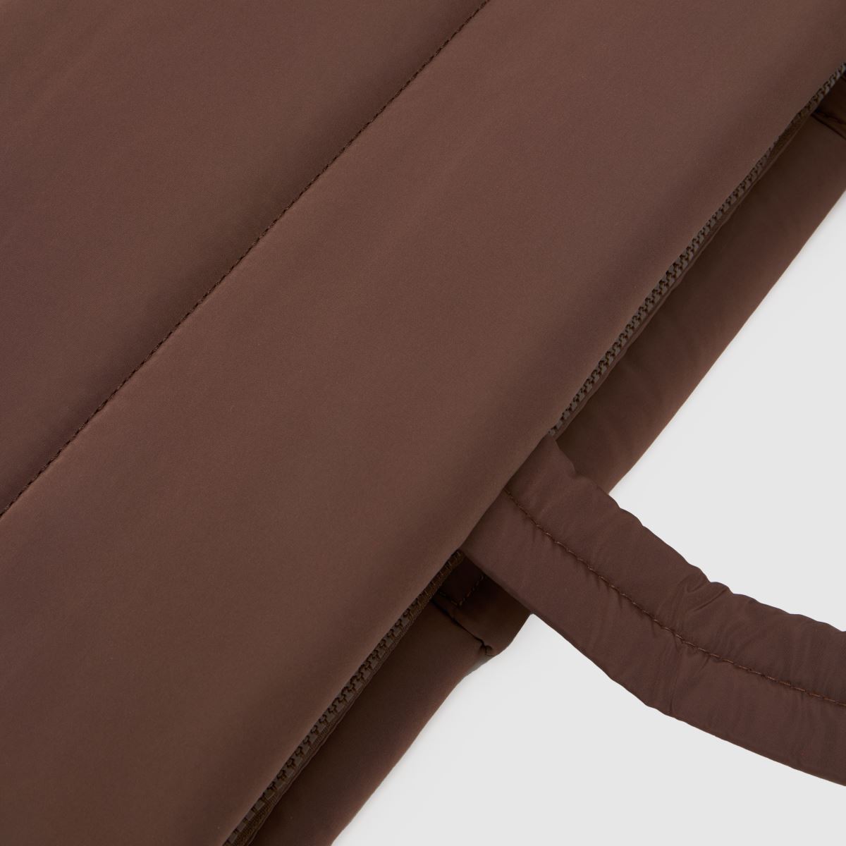 schuh Jennifer Puffy Tote Bag in Dark Brown schuh Jennifer Puffy Tote Bag 4