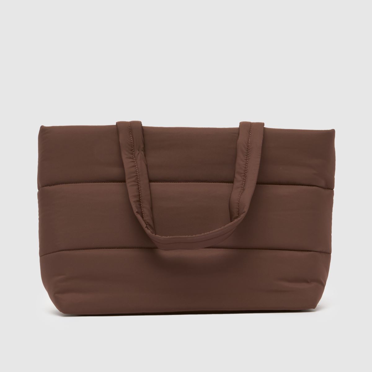 schuh Jennifer Puffy Tote Bag in Dark Brown schuh Jennifer Puffy Tote Bag 7