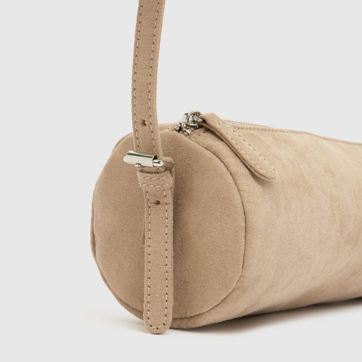 schuh Jaden Round Shoulder Bag in Taupe schuh Jaden Round Shoulder Bag 4