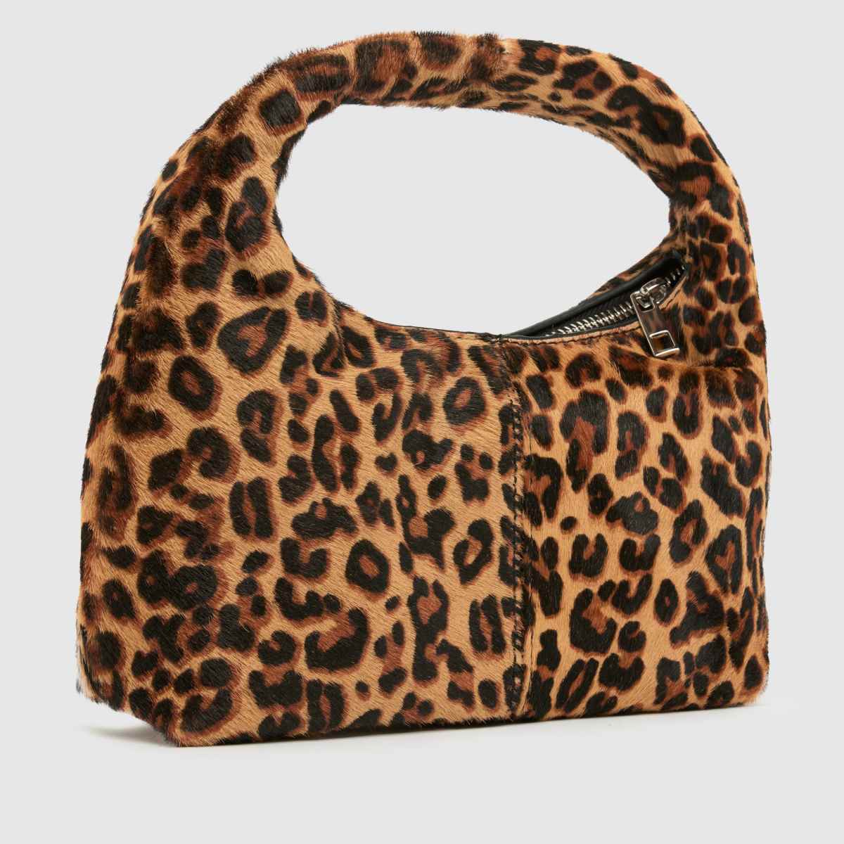 schuh Jazmin Leather Leopard Bag in Print schuh Jazmin Leather Leopard Bag 1