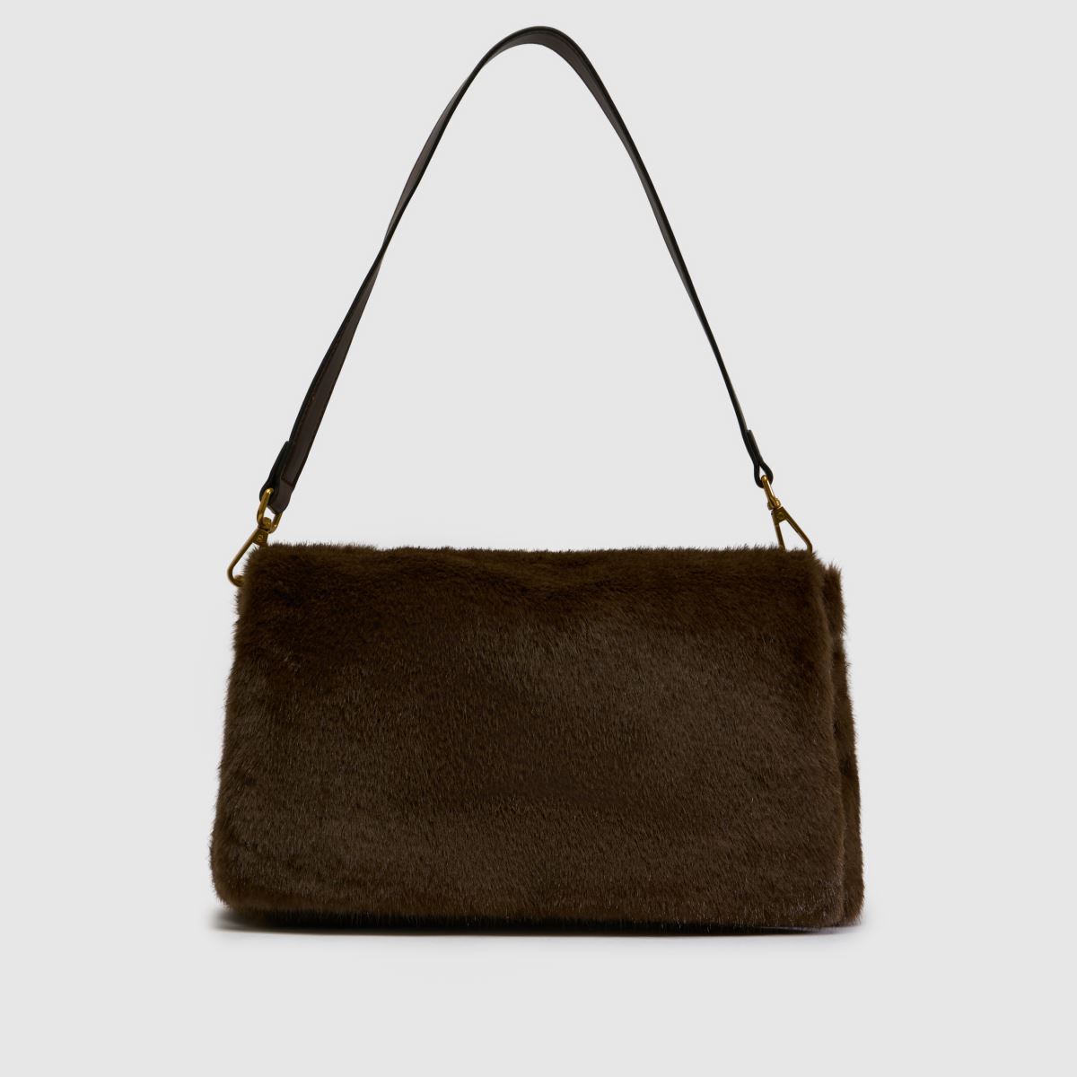 schuh Janelle Faux Fur Bag in Brown schuh Janelle Faux Fur Bag