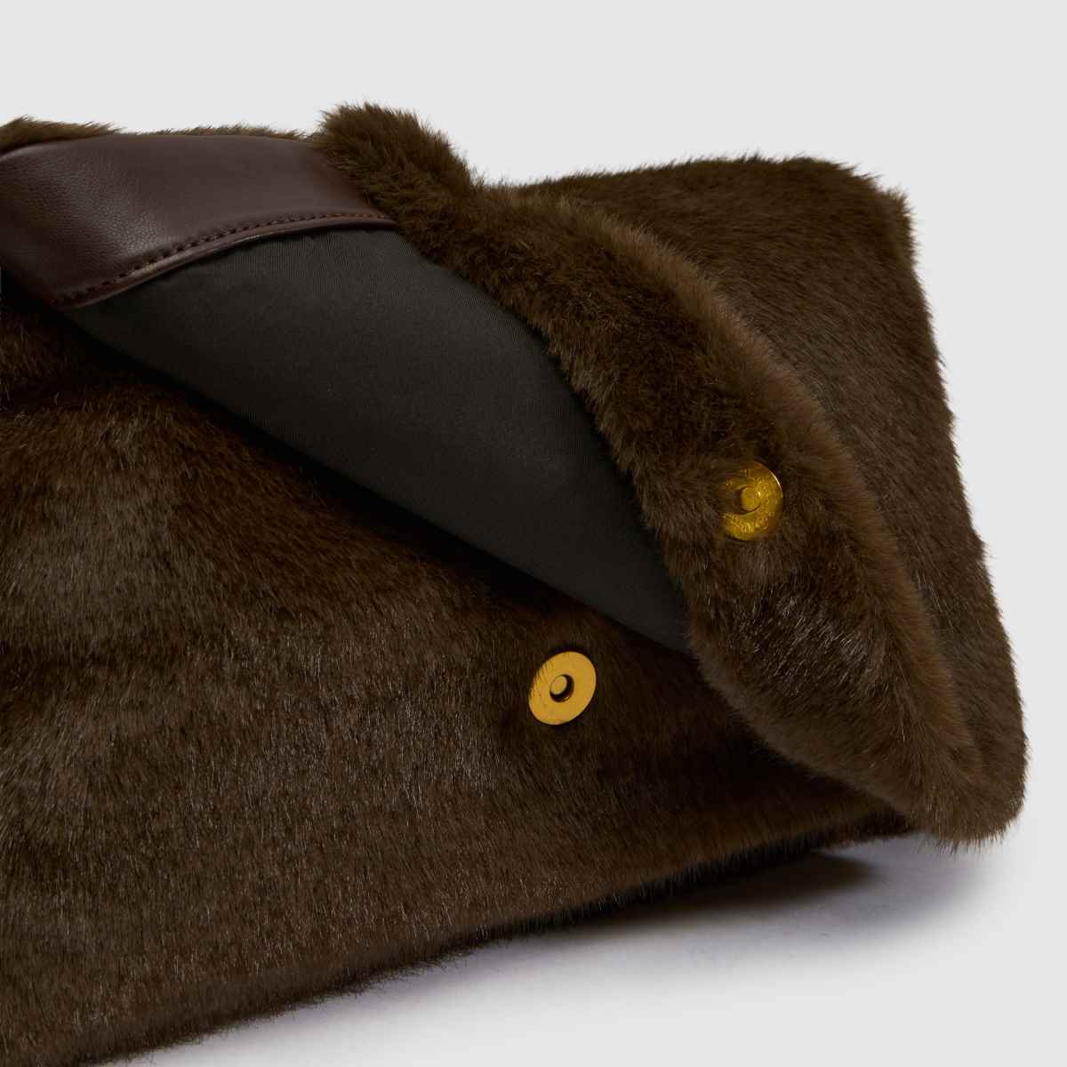 schuh Janelle Faux Fur Bag in Brown schuh Janelle Faux Fur Bag 7