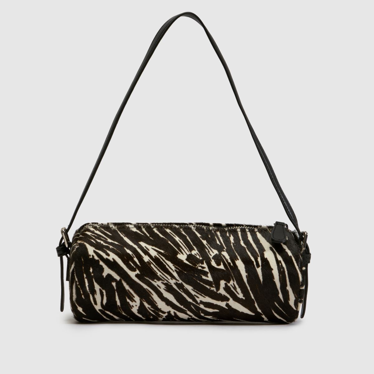 schuh Jaden Zebra Shoulder Bag in Black & White schuh Jaden Zebra Shoulder Bag