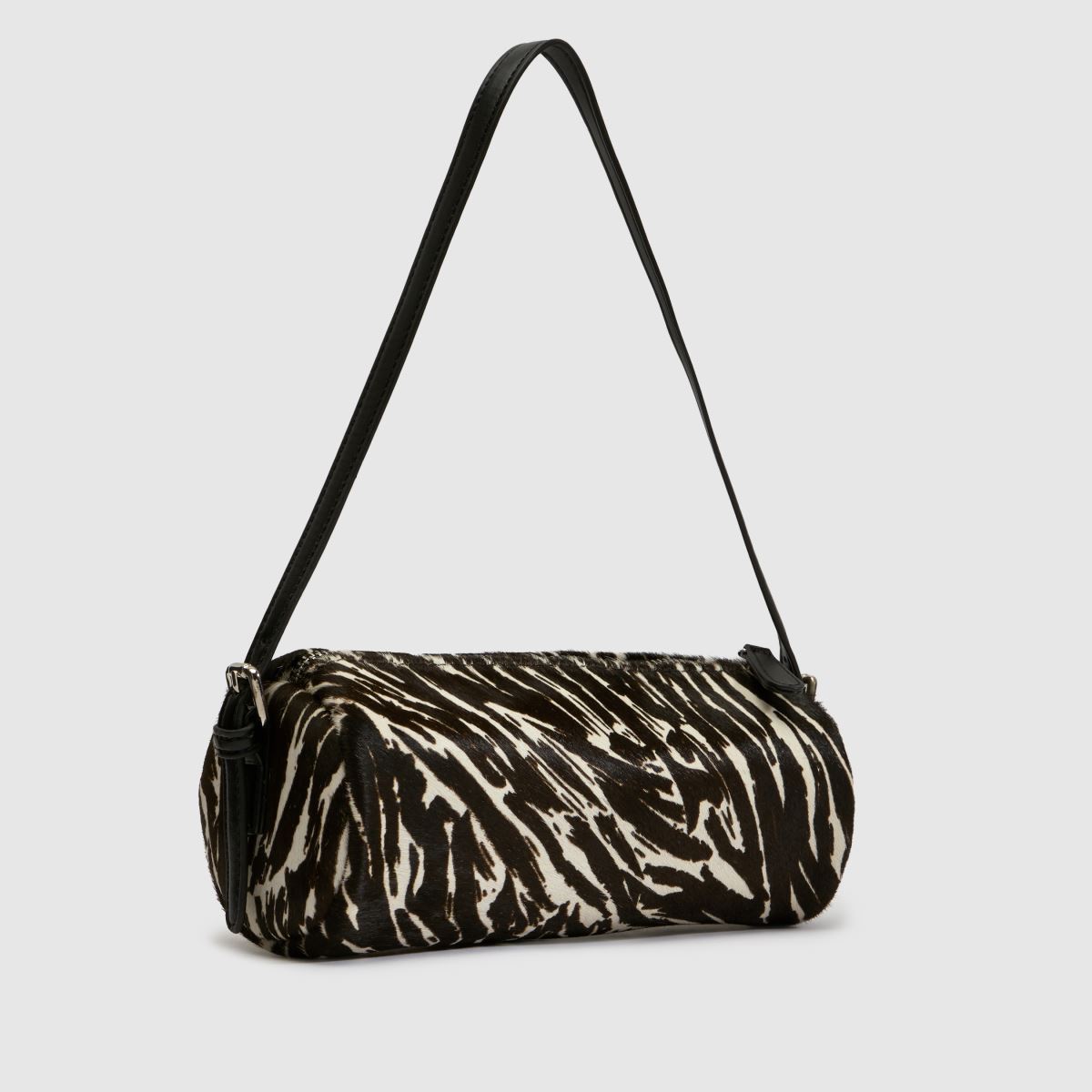 schuh Jaden Zebra Shoulder Bag in Black & White schuh Jaden Zebra Shoulder Bag 1